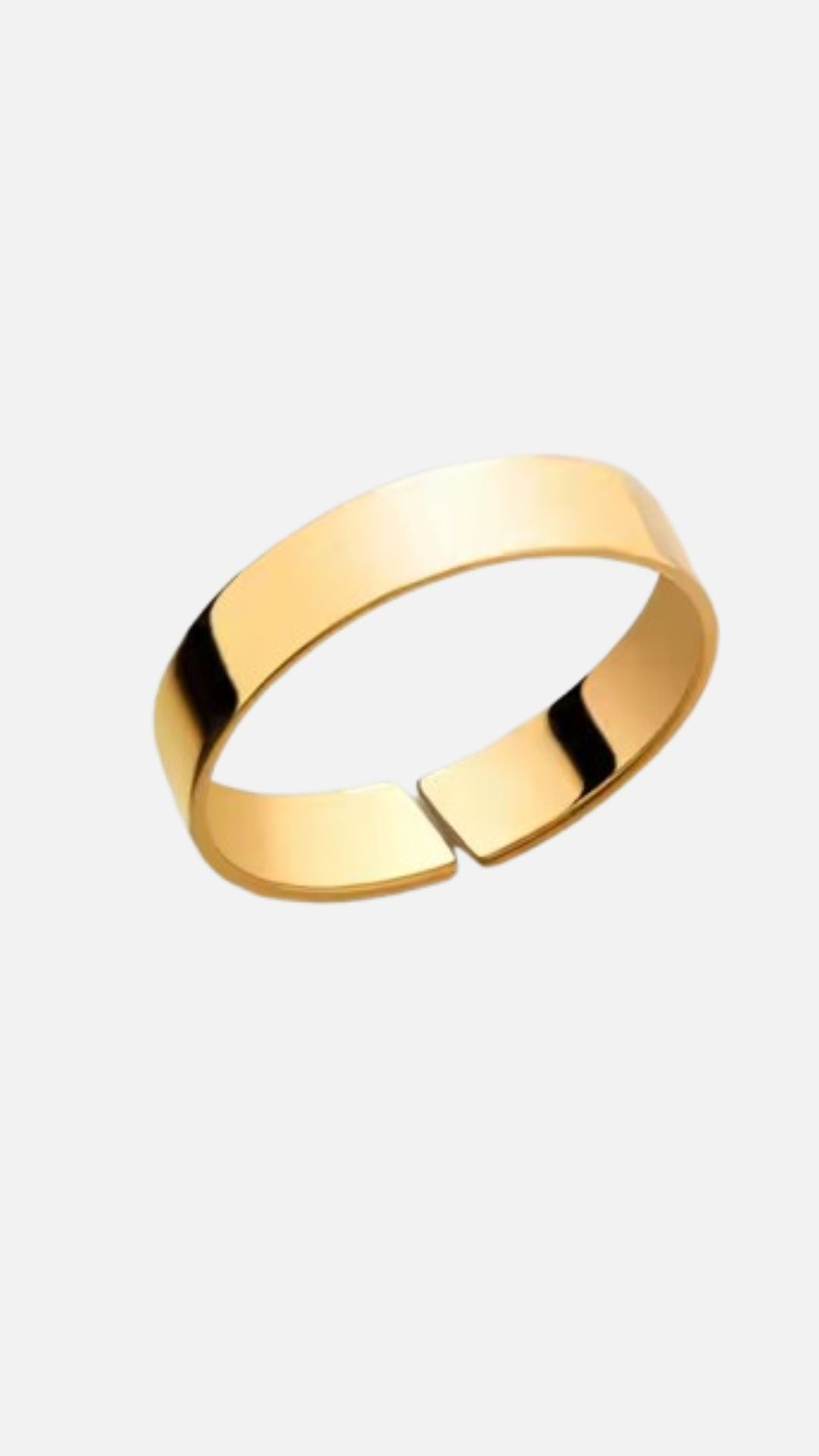 MINIMAL UNISIZE RING - GOLD