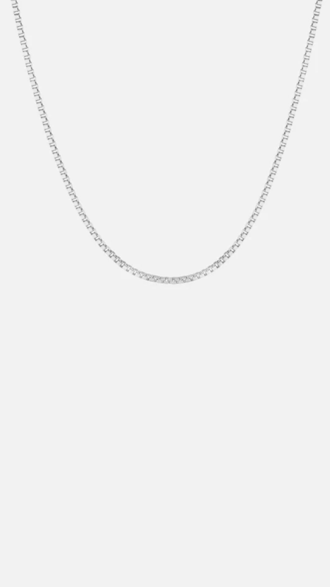 BOX CHAIN HALSKETTE
