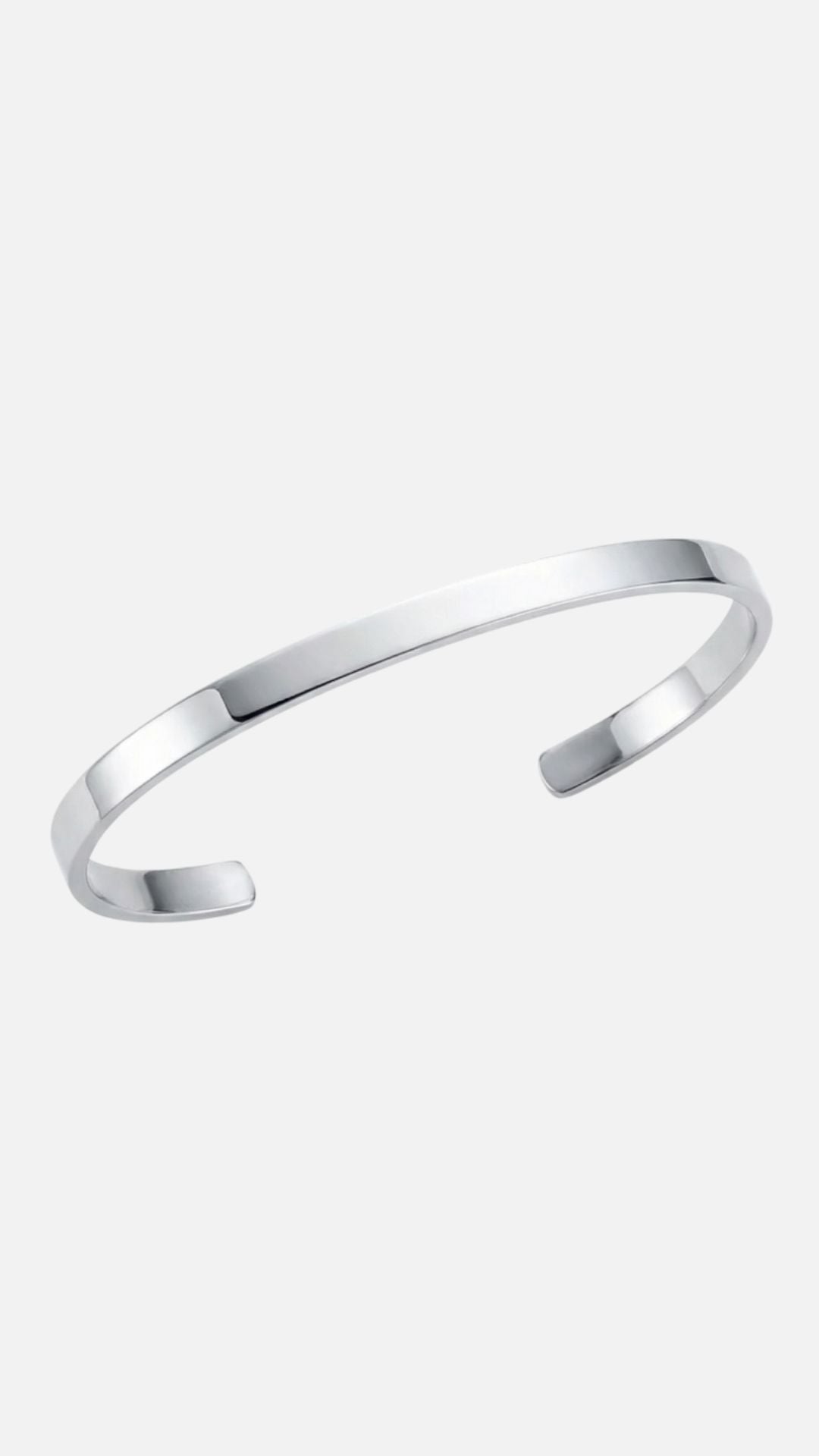 MINIMAL UNISIZE CUFF - SILVER