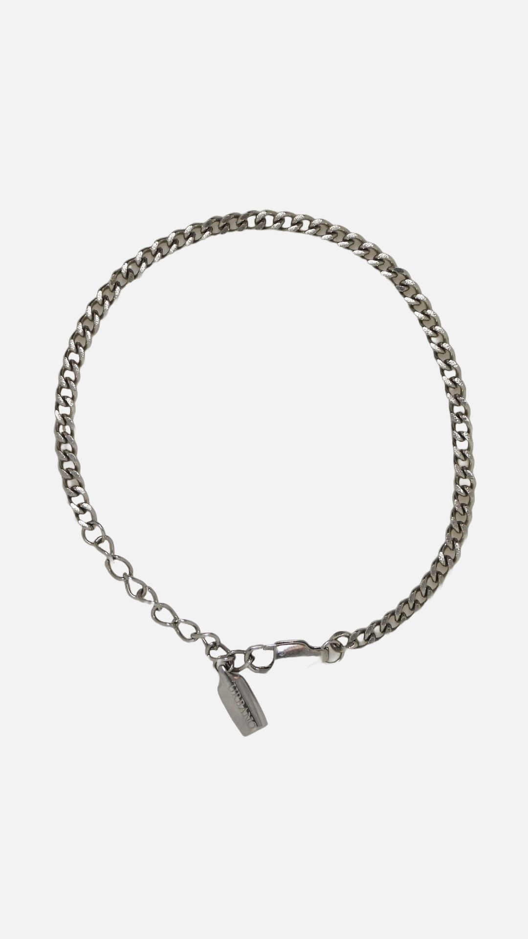 CUBAN CHAIN BRACELET (3MM) - SILVER