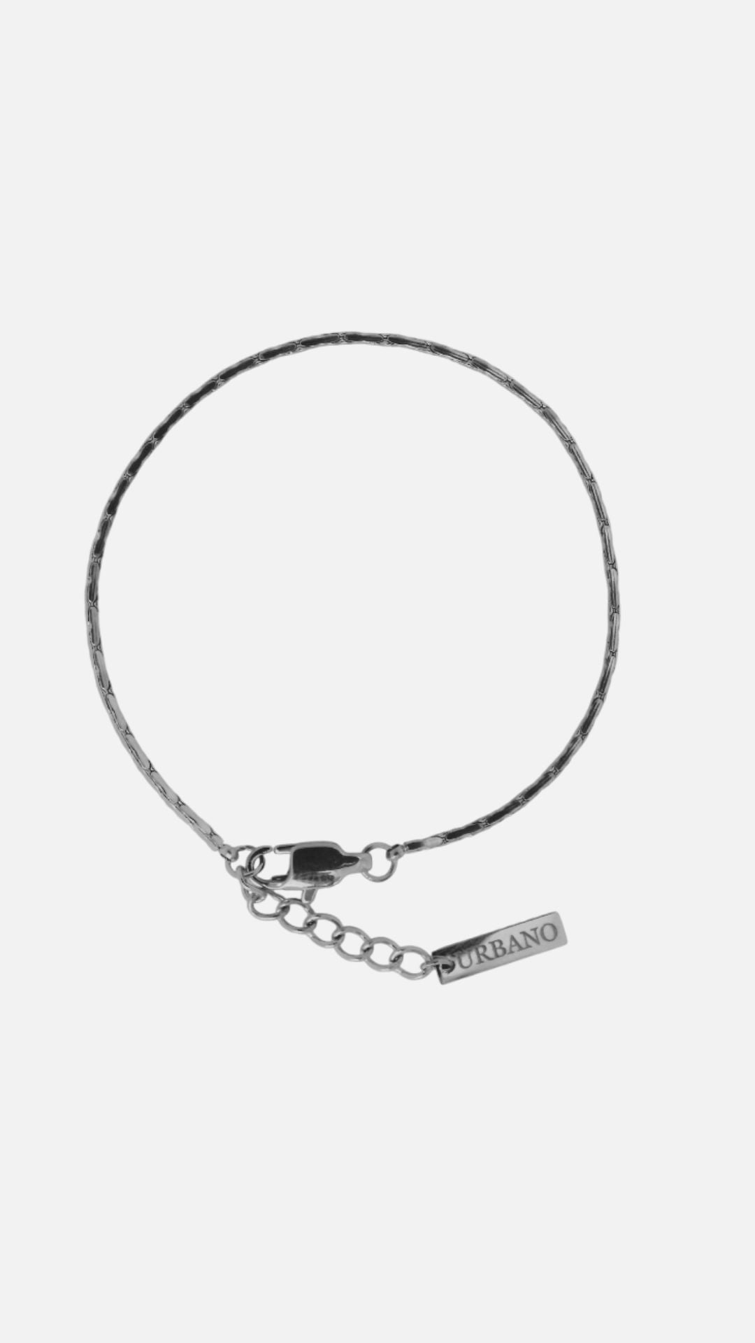 WIRE CHAIN BRACELET - SILVER