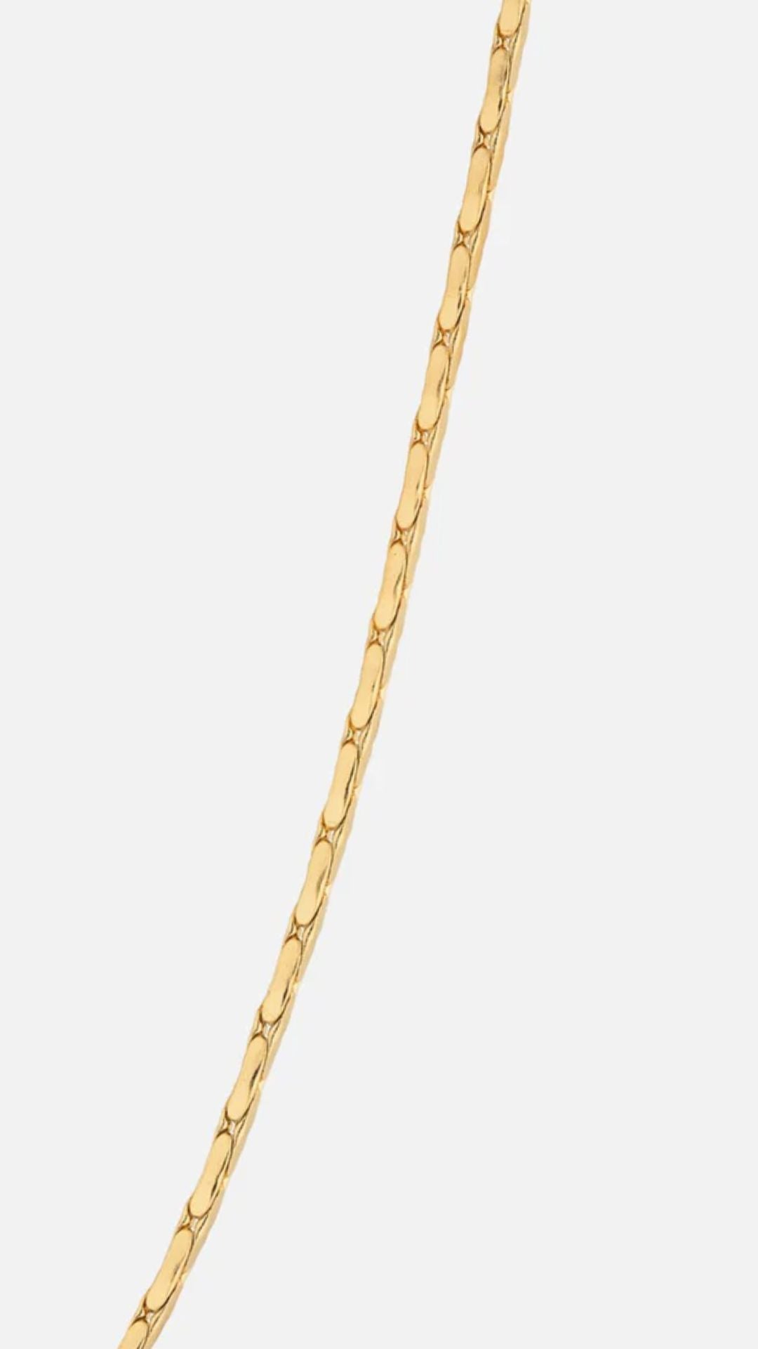 WIRE CHAIN NECKLACE - GOLD