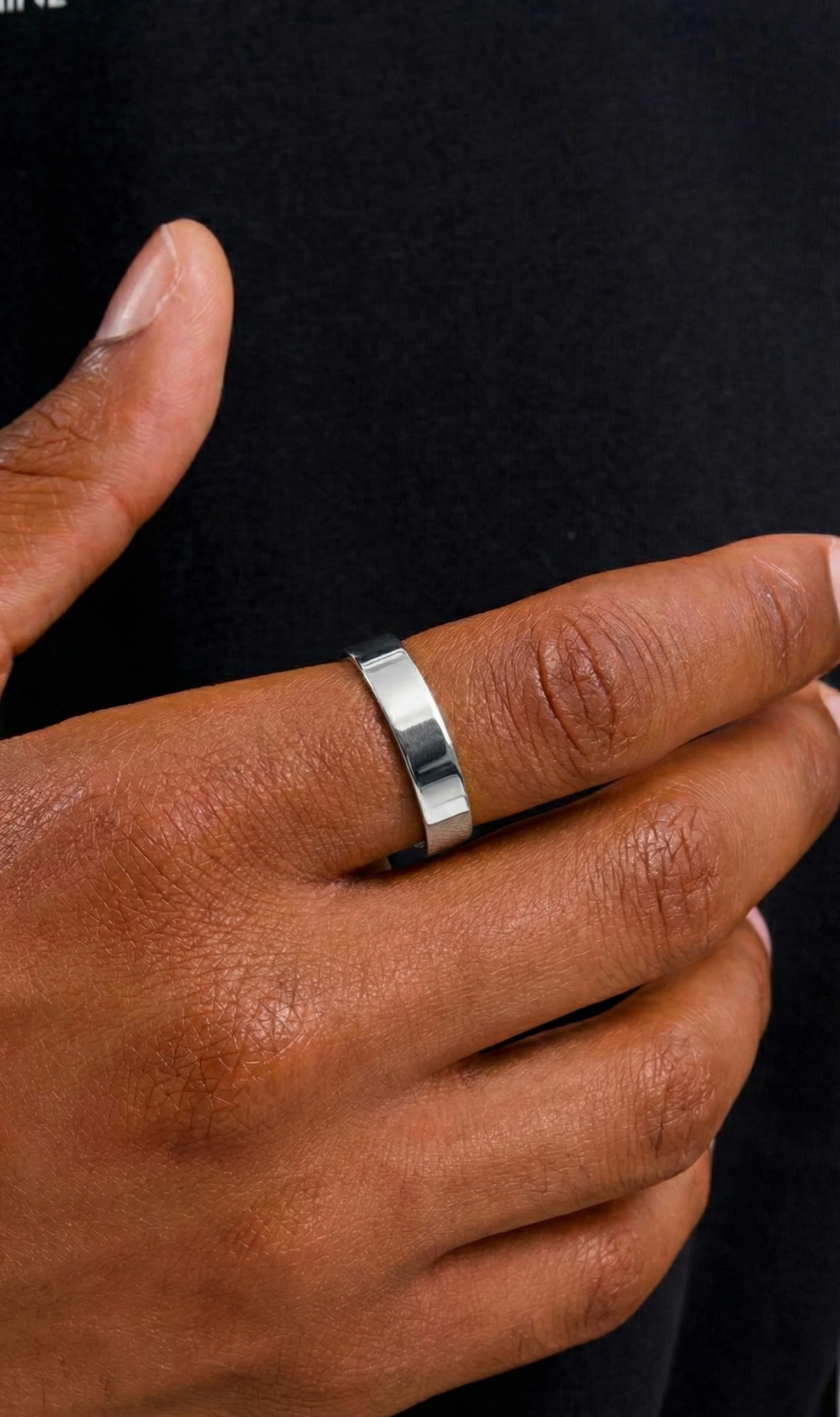 MINIMAL UNISIZE RING - SILVER