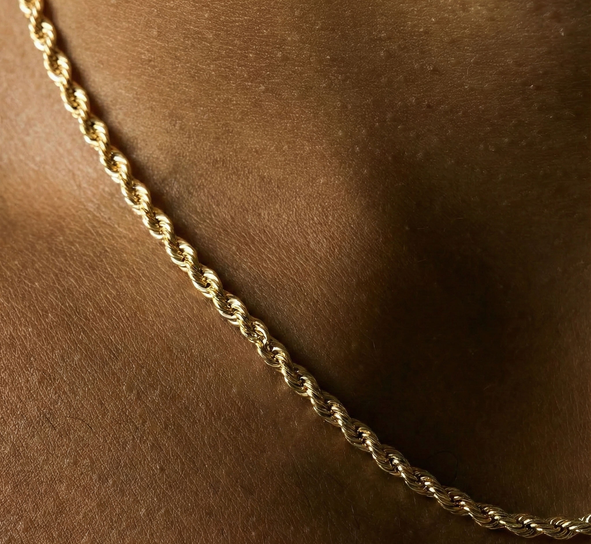 ROPE NECKLACE - GOLD