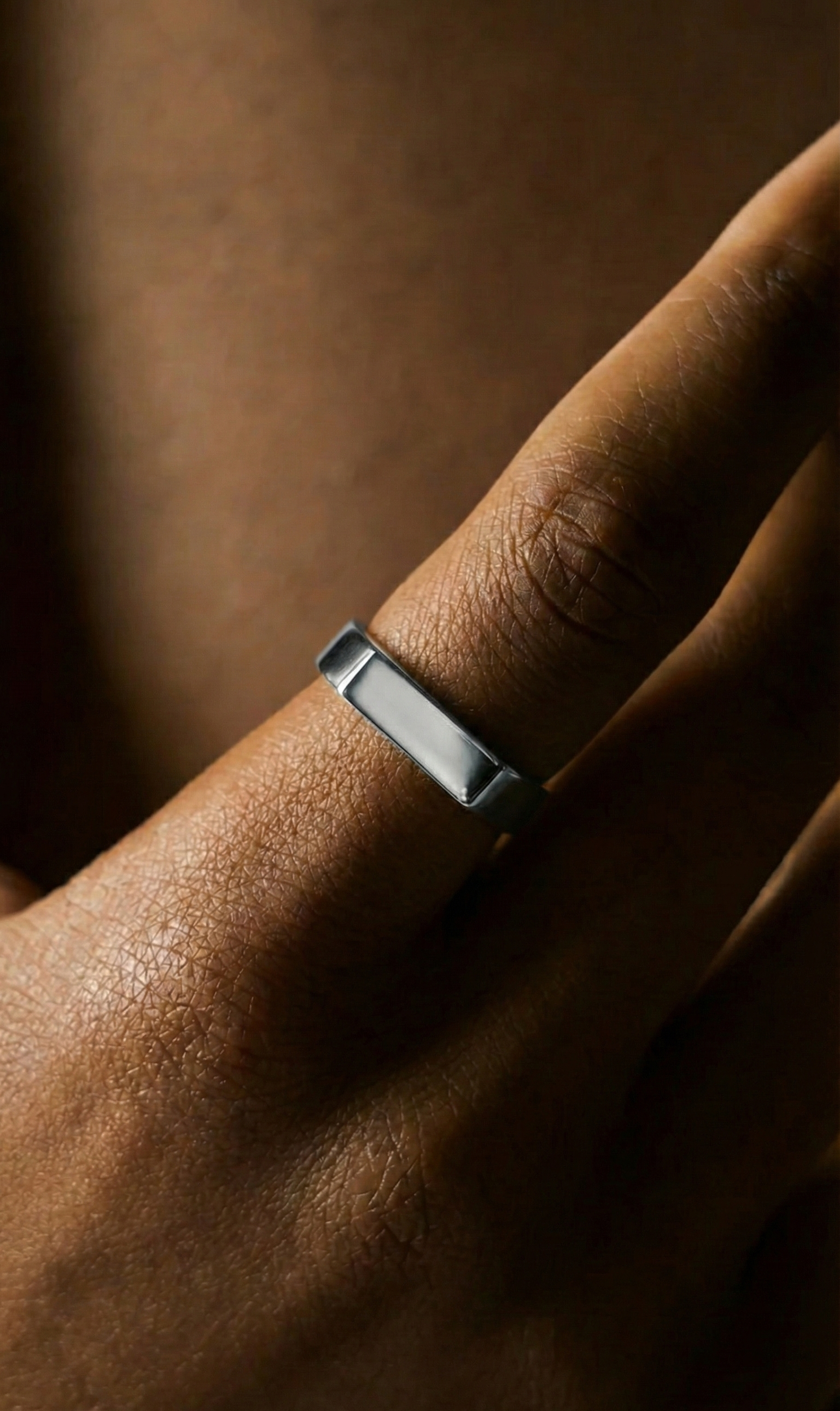 ACED UNISIZE RING - SILVER