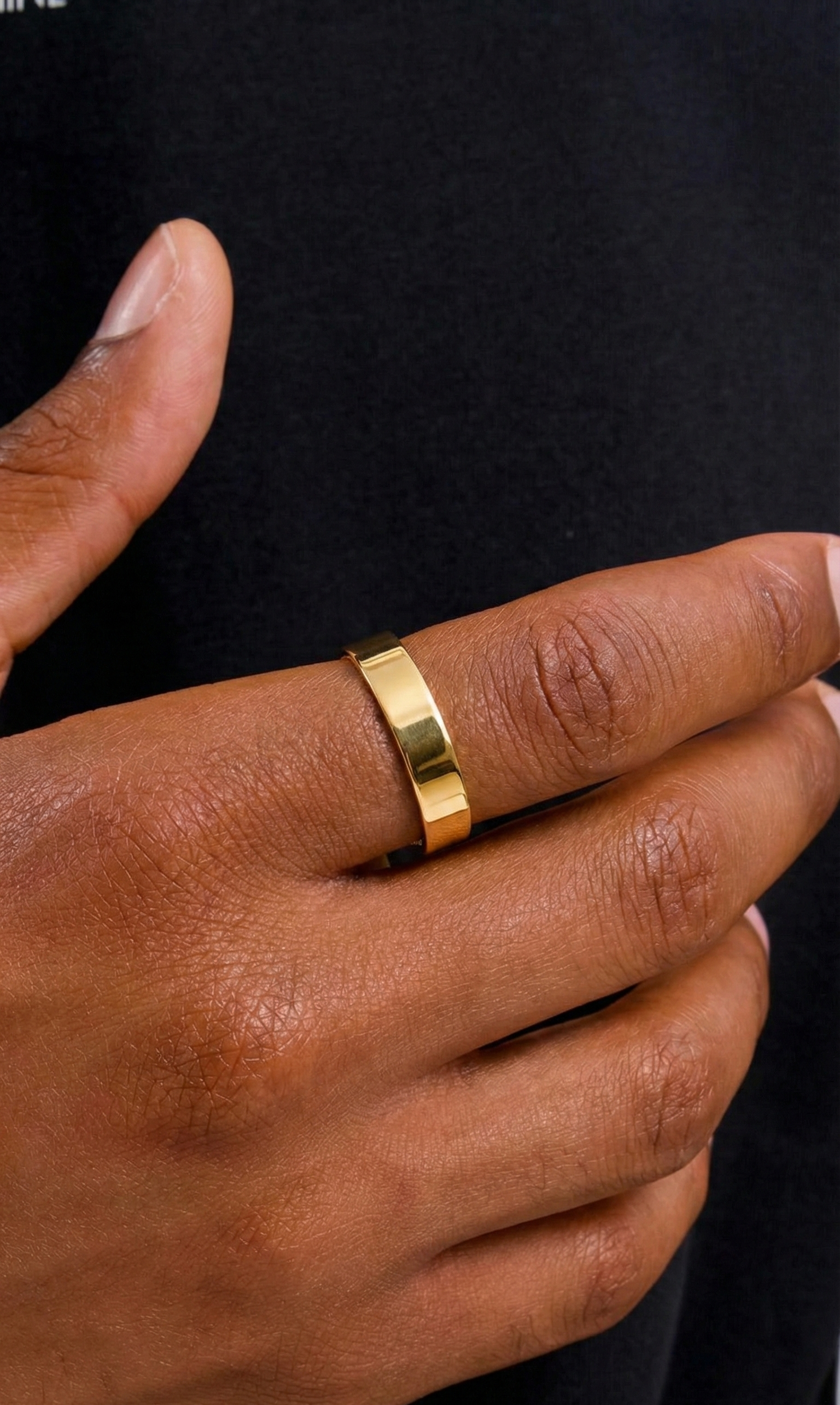 MINIMAL UNISIZE RING - GOLD