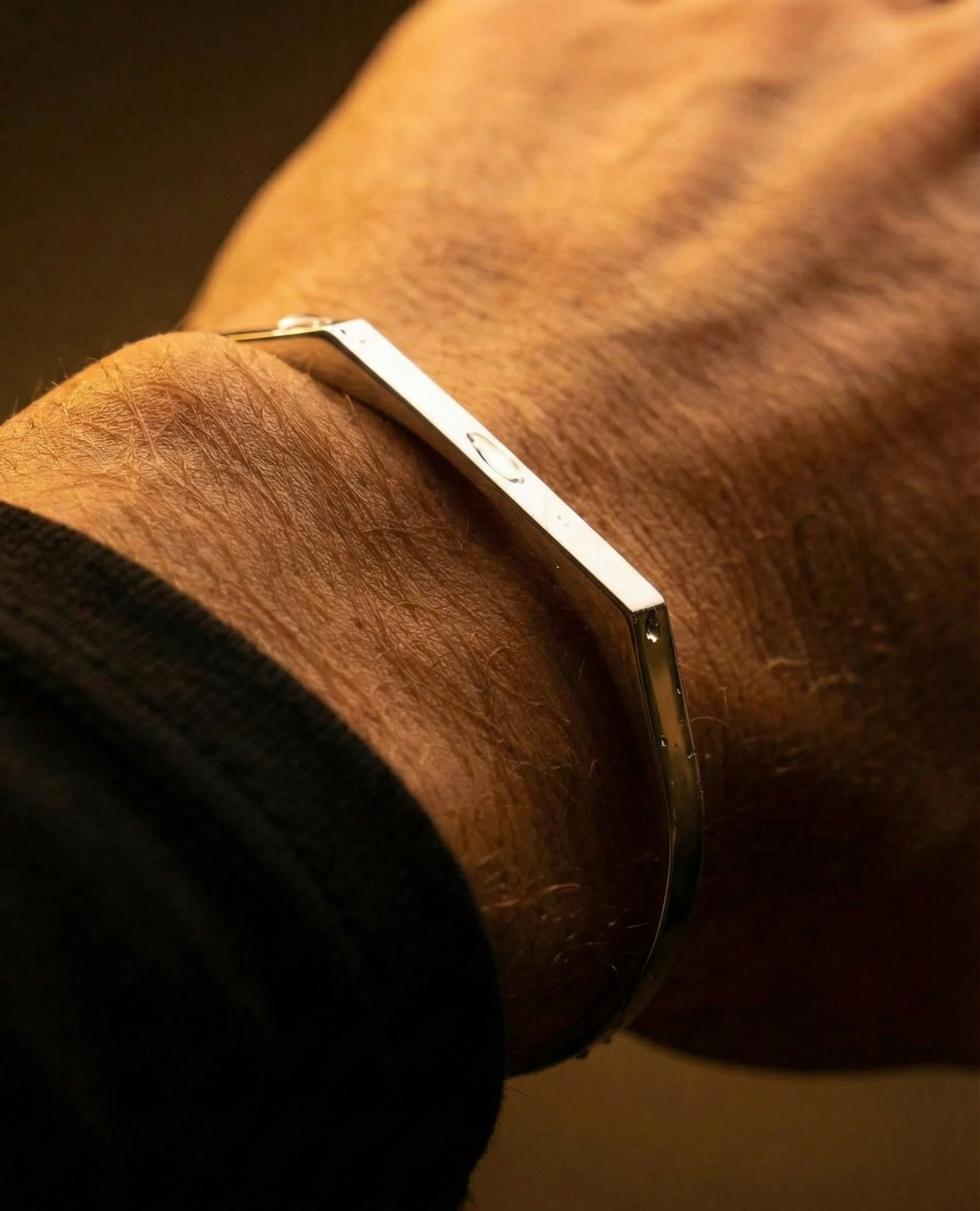 UNISIZE ACED CUFF - SILVER