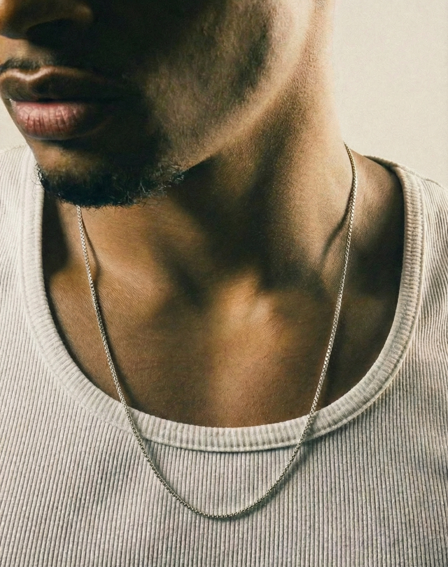 CUBAN CHAIN NECKLACE (1.5MM) - SILVER