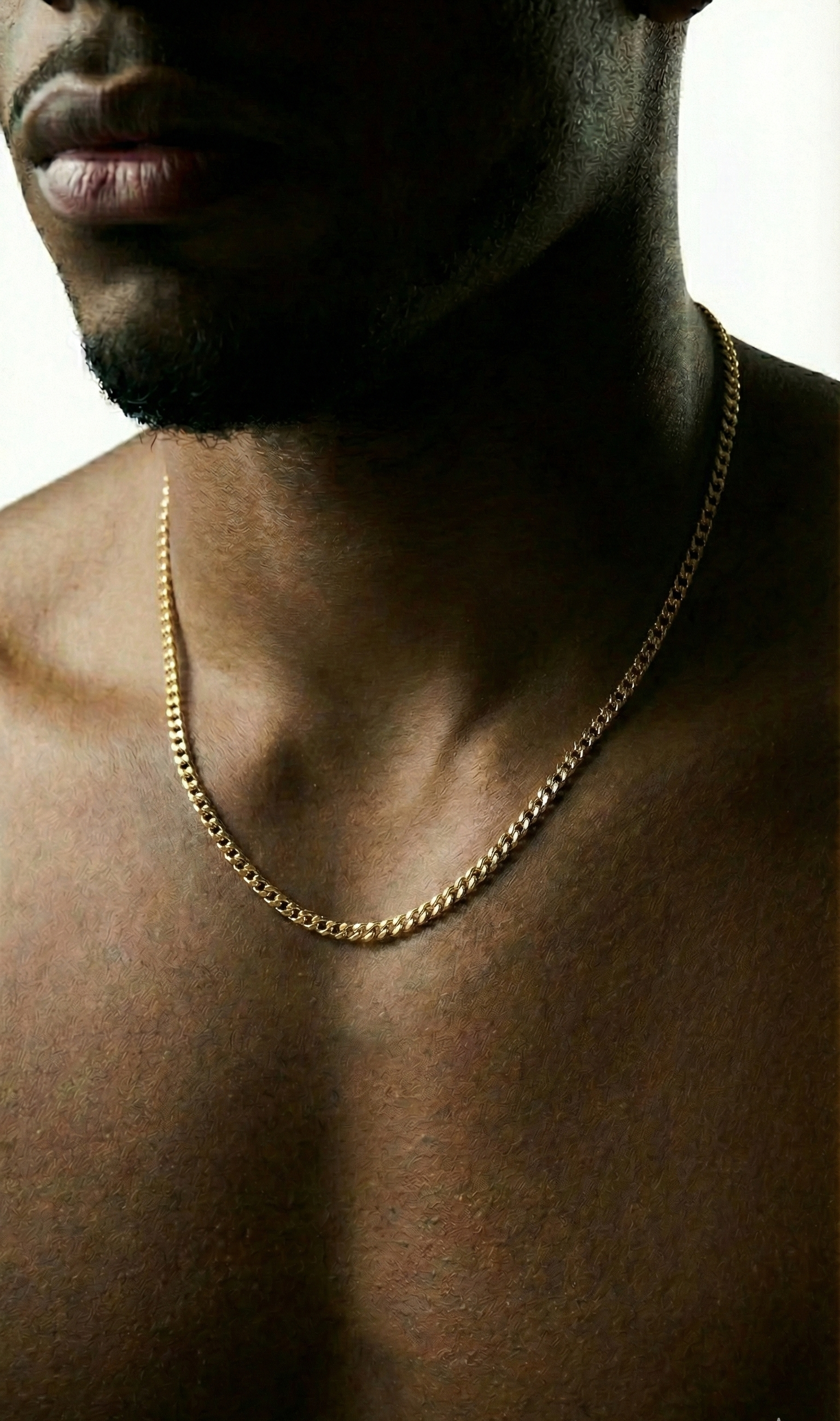 CUBAN NECKLACE (3MM) - GOLD