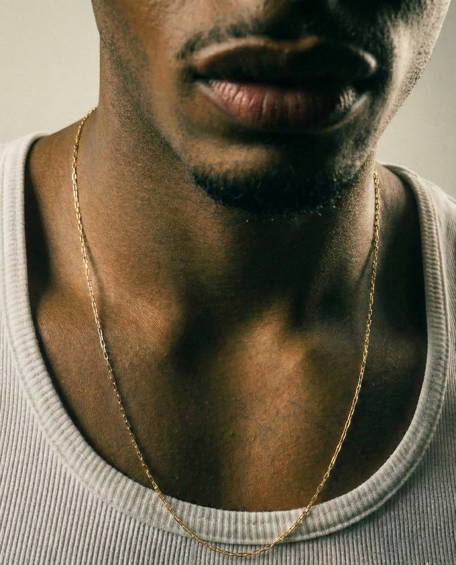 PAPERCLIP NECKLACE - GOLD