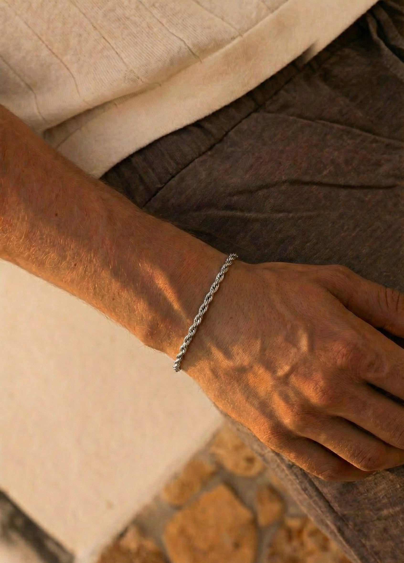 ROPE BRACELET - SILVER