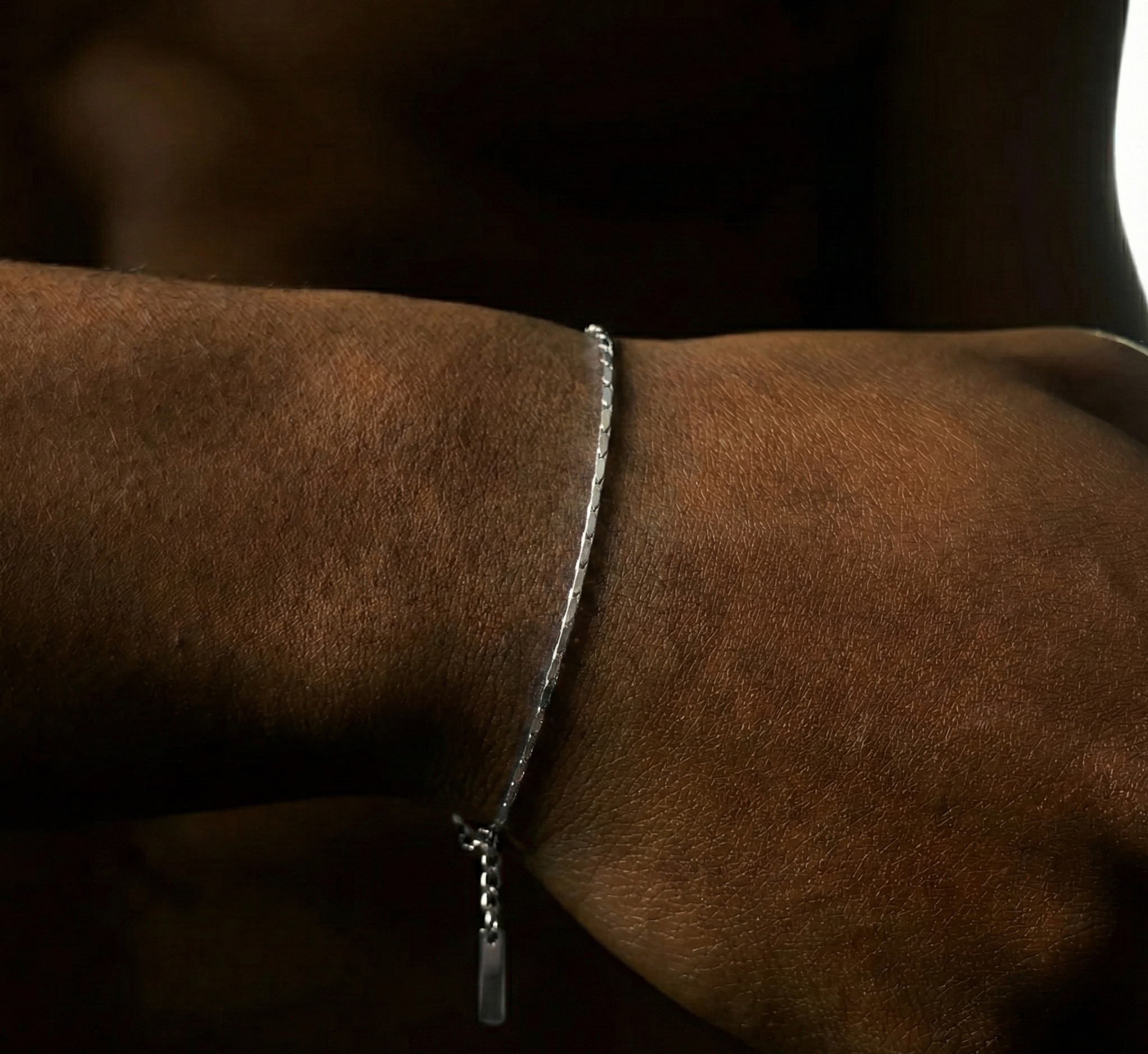 WIRE CHAIN BRACELET - SILVER