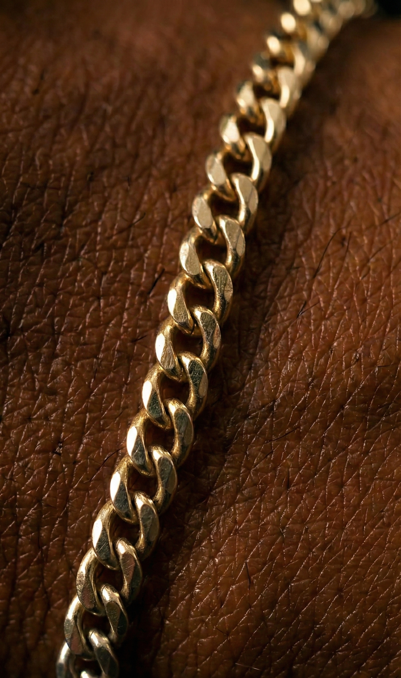 CUBAN CHAIN BRACELET (3MM) - GOLD