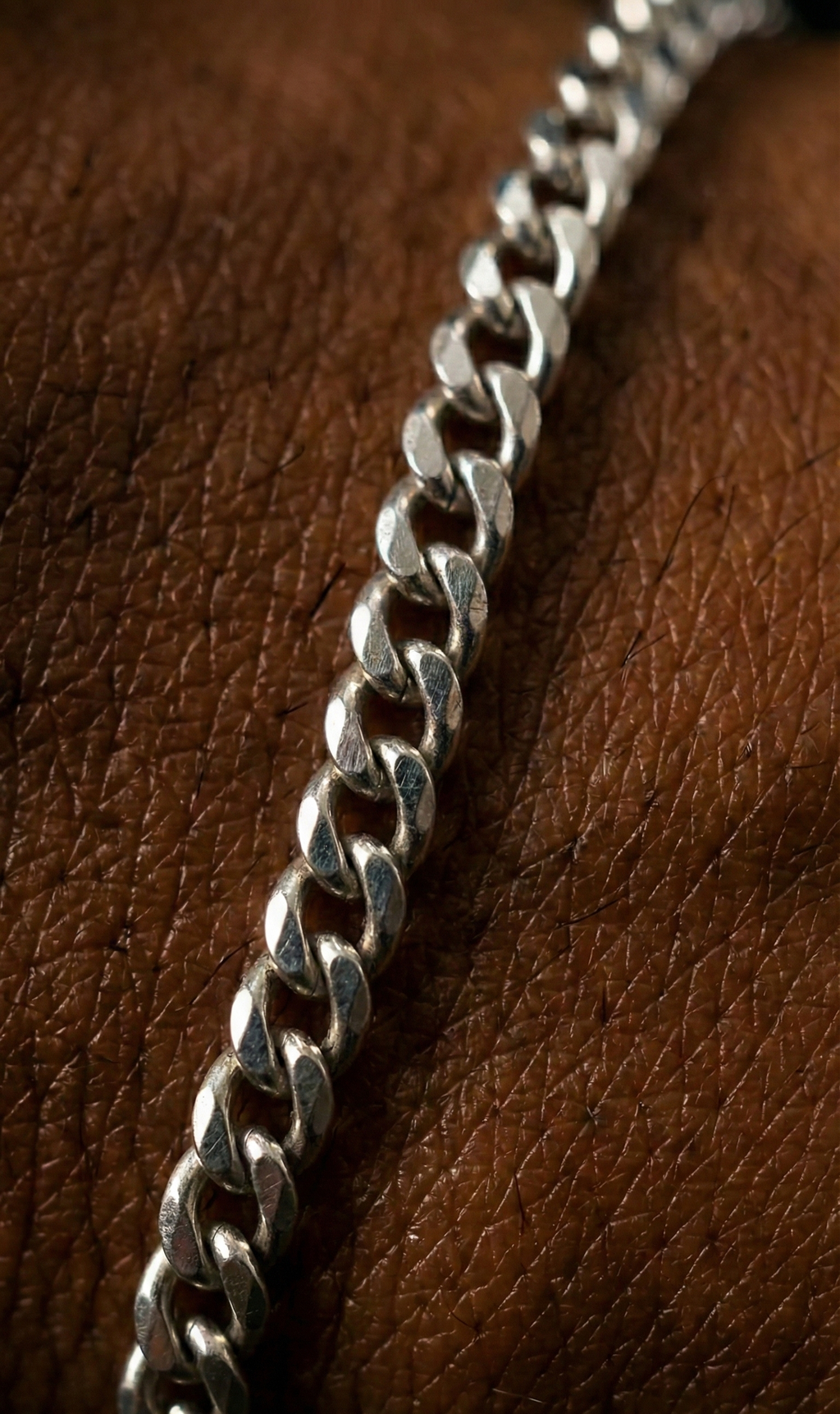 CUBAN CHAIN BRACELET (3MM) - SILVER